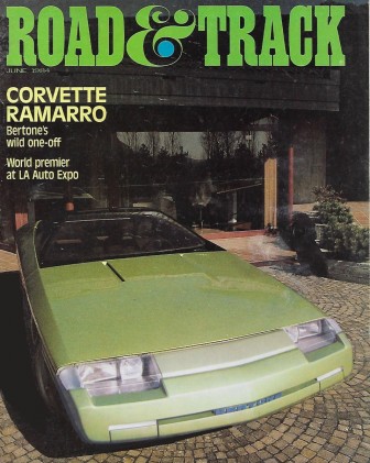 ROAD & TRACK 1984 JUNE - E. FITTIPALDI, PANTERA GT5
